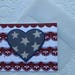 Patriotic July 4th Independence Day Handmade Greeting Card