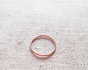 14k Solid Gold Ring - 14k Yellow Gold Ring - Solid Gold Ring - 14kt Gold Ring - 14kt Thin Gold Ring - Gold Ring 14k - Gold Ring 14kt- 14k