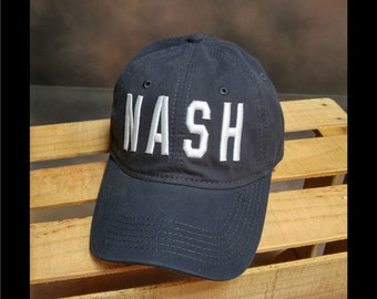 NASH Hat - Nashville - Navy - Tennessee - Music City