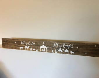 Nativity Scene Sign
