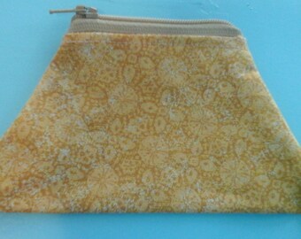 Small Sunny Triangle Coin Purse