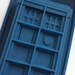 Doctor Who Tardis Silicone Mold Tray for Candy / Chocolate / Cake / Ice / Wax for Candles and Crayons