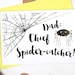 Funny Spider Father's Day card - Father's Day Card - Birthday card for Dad - Thanks Dad Card - Spider Card For Dad - Funny Spider Card