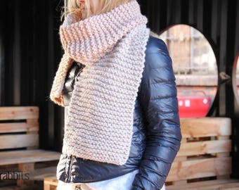 Chunky Scarf/Knitted Scarf/Oversized Scarf/Winter Accessories