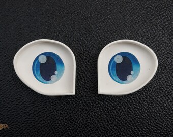 Fursuit eye resin dishes "foamies" - For follow me toony style eyes