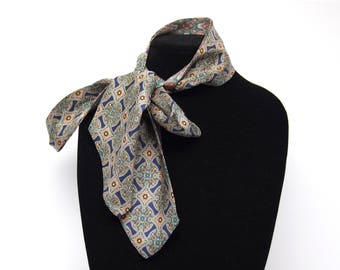 Silk Print Scarf