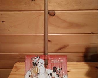 Vintage Metal Toy Snow Shovel