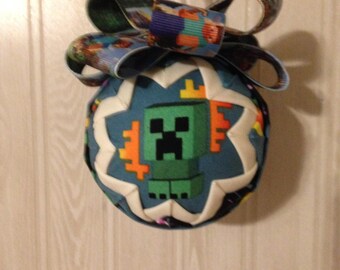 Creeper/Minecraft Fabric Ornament