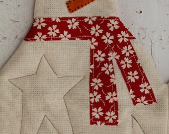 Snowman Table Runner- Download Pattern