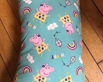 Handmade Peppa Pig throw pillow