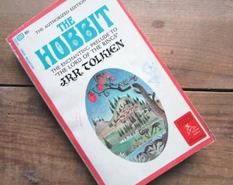 The Hobbit J R R Tolkien Authorized Edition 1970 26th Edition Paperback