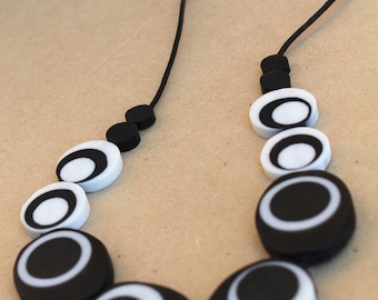 Funky Handmade Resin Necklace