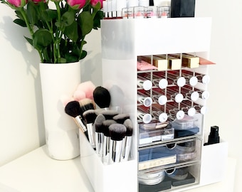 acrylic makeup organizer organiser storage Ligloss Tower
