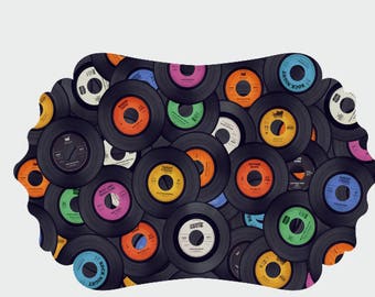 Records UV Printed MDF Wall Decor, Wood Decor