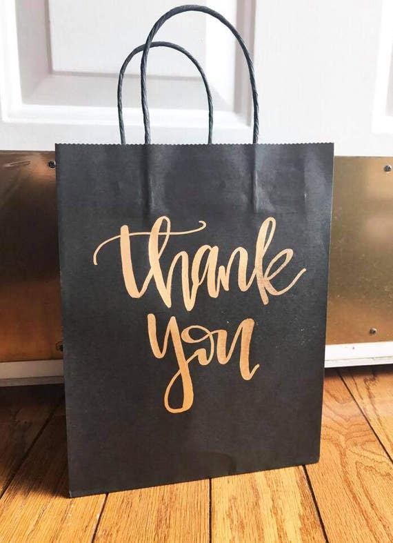Thank you gift bags craft paper bags gift bags wedding gift Thank you gift bags craft paper bags gift bags wedding gift