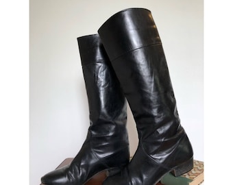 80s Leather Riding Boots | Saks Fifth Avenue