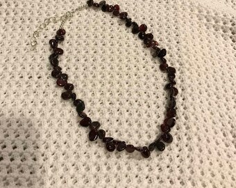 Gorgeous in Garnet Necklace
