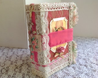 Pink Lace Junk Journal
