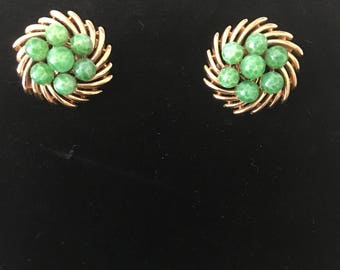 Vintage signed Trifari earrings