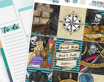 Dead Men Don't Tell Tales Weekly Planner Kit - BK11