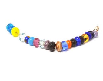 Lot of mini spacers for viking apron necklaces