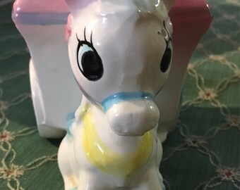 Easter basket donkey cart