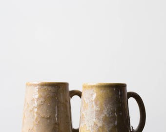 Vintage Studio Pottery Mugs
