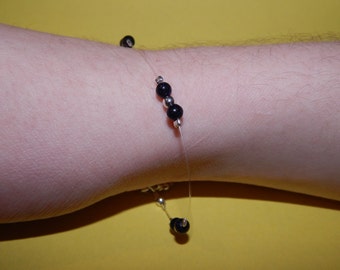 Bracelet Pearl blue sand stone