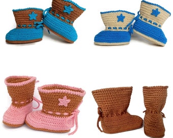 Baby cowboy boots, Baby cowgirl booties, Cowboy booties, Cowgirl boots, Baby girl, Baby boy, Baby booties, Baby cowgirl, Baby cowboy, Brown