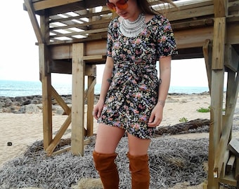 90s floral print dress, 90s dress, floral print dress, vintage 90s dress