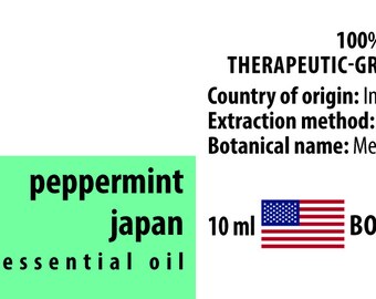 Peppermint 100% Essential Oil from Japan 10ml
