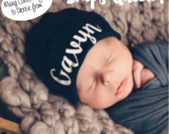Newborn Hat, Newborn Hat Personalized , Newborn Hat Boy, Newborn Hat Girl, Baby Boy take home Beanie, Baby Girl Take Home Beanie, Baby Hat