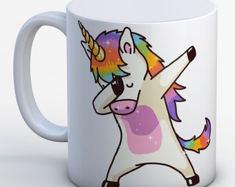 Dabbing Unicorn Mug Unicorn Gift Unicorn Gift MUG Unicorn Dabbing Gift Unicorn Unicorn Present Girls Mug