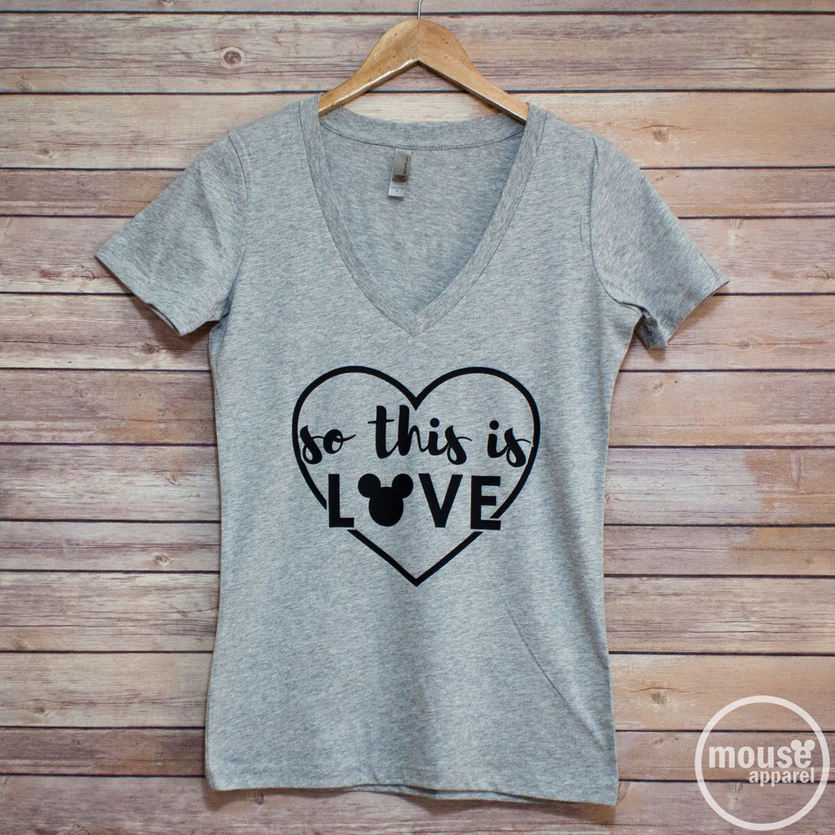 So This Is Love Ladies V Neck/Disney Shirt/Disney Vacation