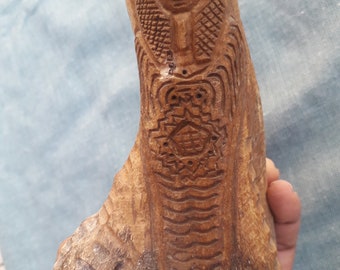 Primitive Bone Carving 14 cm x 7 cm