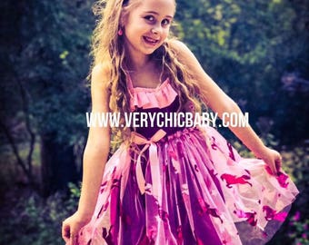 Unicorn Party Dress, Unicorn Birthday Dress, Unicorn Dress, Unicorn Costume, Unicorn Twirly Boutique Dress
