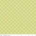 SALE - Riley Blake Designs, Summer Breeze, Fish Tail, Green, Bella Blvd, 100% Cotton Quilt Fabric, Geometric Quilting Fabric