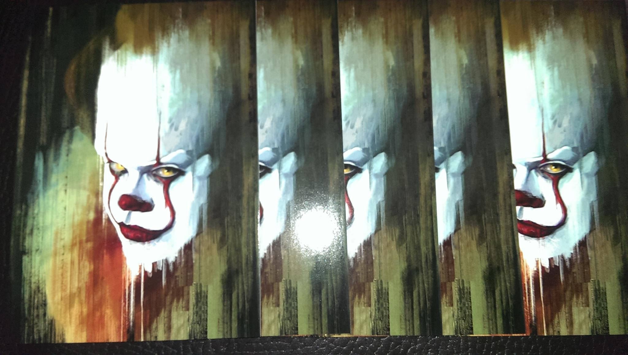 5 x IT Pennywise Clown 2017 Promotional Movie Postcard Stephen