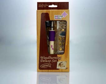 Hot Craft Hobby Woodburning Pen Deluxe Set