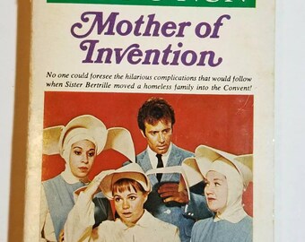 1969 SC Mother of Invention (The Flying Nun #3) William Johnston Ace paperback. Sally Field ABC TV Show