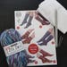 Sock Knitting Kit - Blue, Purple