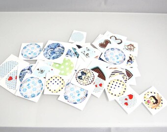 25 mm, 20 mm, 18 mm, digital photo paper, blue