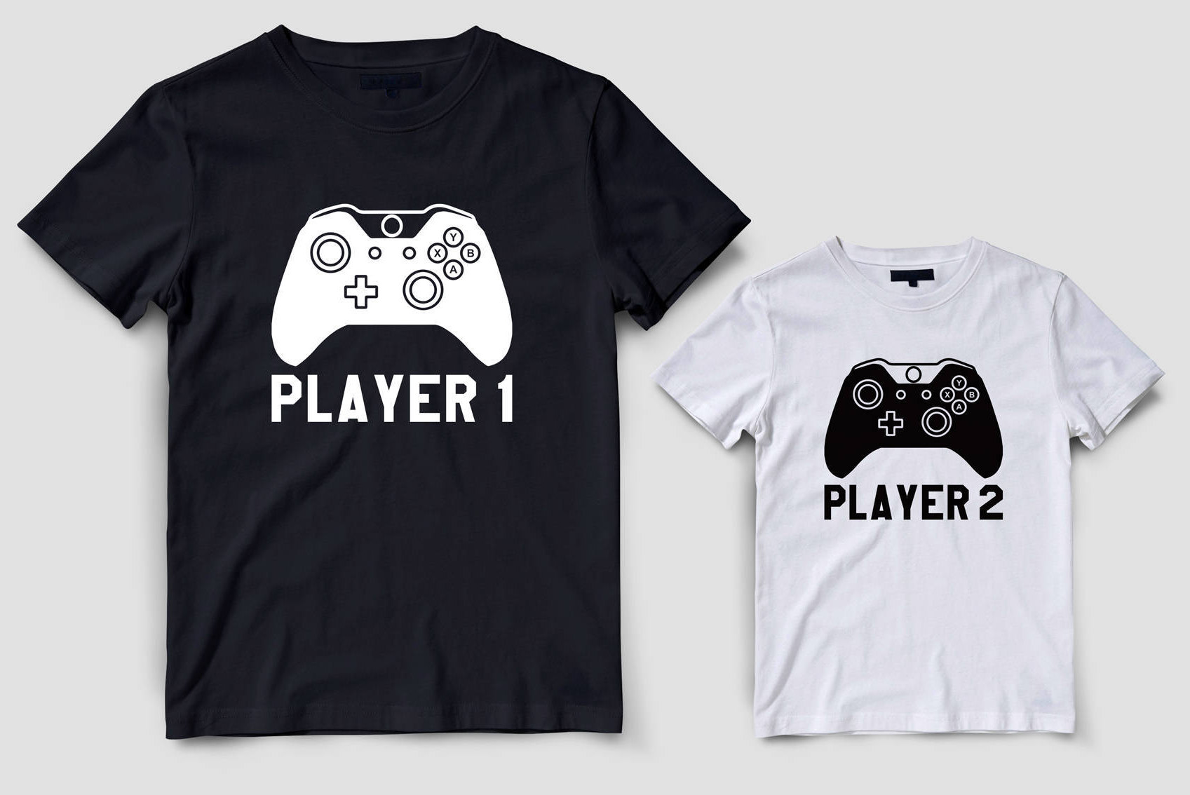 Father son matching shirts player 1 Father son shirts player
