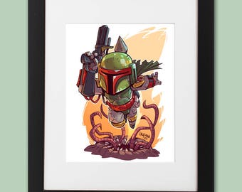 Boba Fett Wall Art