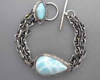 Blue Larimar Bracelet 3