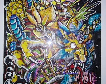 Chinese New Year Framed original