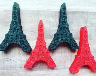 Eiffel Soap / Eiffel Tower Soap / Paris party Favors / Eiffel Tower Gift / Paris Soap Gift / Bridal Shower Favors / Paris Wedding Favors /