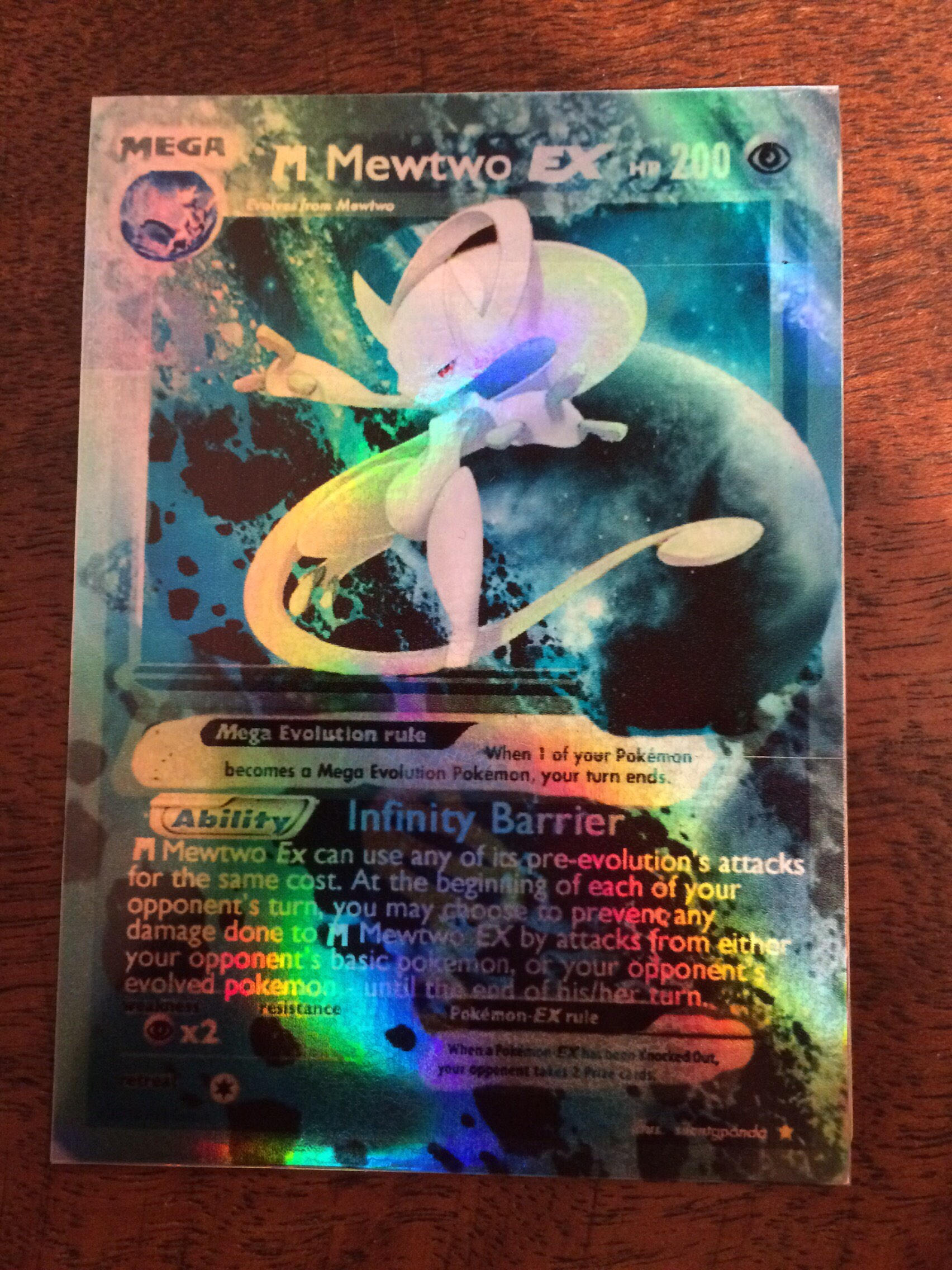 shadow mewtwo card