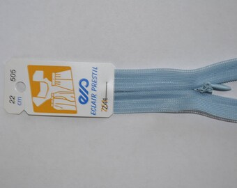 zipper invisible 60 cm non detachable blue Z41 505