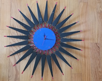 Retro 1960s Wall Hanging Clock